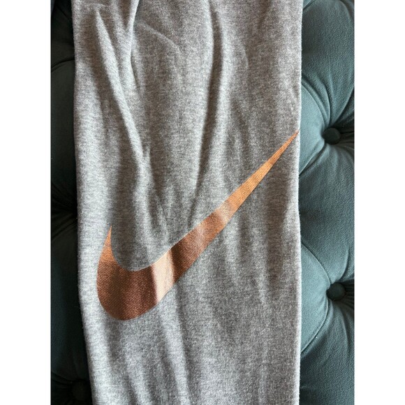 Vintage Y2K Nike women's sweatpants Medium Rose Gold Gray - Picture 9 of 9